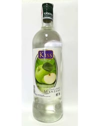 Licor Kiss manzana verde 1 l