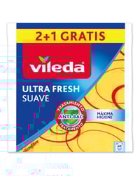 Bayeta Vileda ultra fresh suave (35x40 cm.) 2+1 u