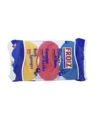 Esponja Froiz baño ovalada pack-3