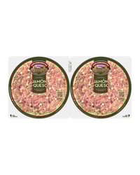 Pizza Tarradellas jamón y queso pack 2x220 g