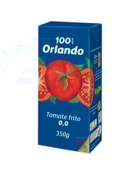 Tomate Orlando frito 0,0 sin sal ni azúcares añadidos brik 350 g