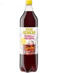 Tinto de verano Don Simón limón 0,0 sin Alcohol 1,5 L