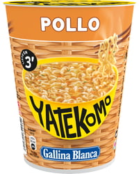 Yatekomo Gallina Blanca fideos orientales pollo 60 g