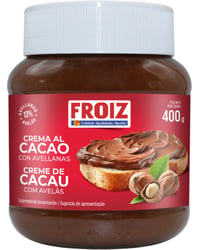 Crema Froiz 13% avellanas y cacao 400 g