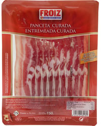Panceta curada Froiz lonchas 150 g