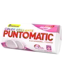 Detergente Puntomatic color 8 pastillas 4 lavados