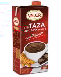 Chocolate Valor a la taza brik 1 L