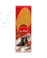 Plantilla calzado La Piel cuero tratado multitalla 36/46