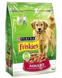 Comida perros Friskies adult carne 3 kg