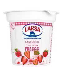Yogur Larsa con fresas 125 g