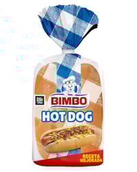 Pan Hot Dog Bimbo 4 u 220 g