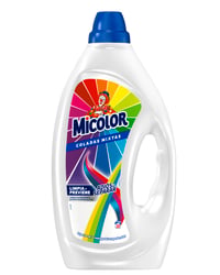 Detergente Micolor gel adiós al separar 30 lavados