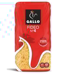 Pasta Gallo fideo 4 450 g