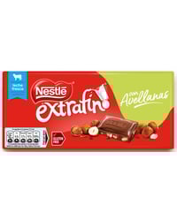 Chocolate Nestlé con leche y avellanas 123 g