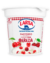 Yogur Larsa con cerezas 125 g