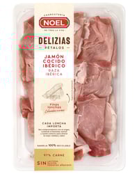 Pétalos de Jamón cocido ibérico Noel 90 g
