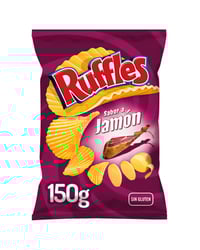 Ruffles Matutano jamón 150 g