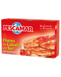 Caballa del sur Pescamar filetes en tomate 81 g