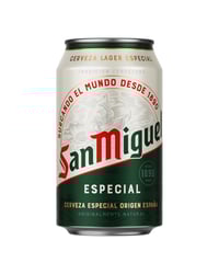 Cerveza San Miguel especial lata 33 cl