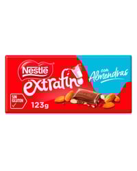 Chocolate Nestlé con leche y almendras 123 g