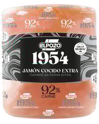 Jamón cocido extra ElPozo 1954 raza Duroc 92% carne kg