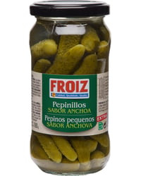 Pepinillos Froiz sabor anchoa extra 180 g