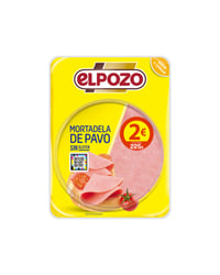 Mortadela ElPozo pavo 225 g