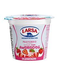 Yogur Larsa desnatado con fresa 125 g