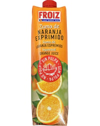 Zumo Froiz naranja 100% exprimido sin pulpa 1 l