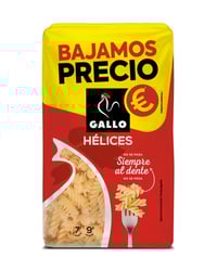 Pasta Gallo hélices 400 g