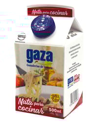 Nata líquida para cocinar Gaza 15% materia grasa brik 500 ml