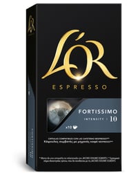 Café cápsulas L'Or espresso fortissimo 10 u