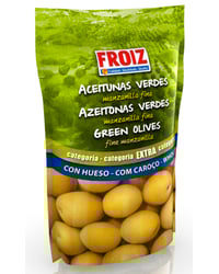 Aceitunas Froiz con hueso extra bolsa 100 g
