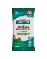Toallitas Sanytol desinfectantes multiusos 30 u