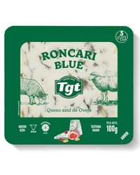 Queso TGT Roncari blue cuña 100 g