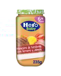 Potito Hero Baby menestra con jamón y ternera 235 g