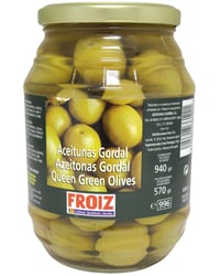 Aceitunas Froiz Gordal con hueso cristal 500 g