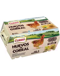 Huevos Coren Campero cat.A clase M 6 u