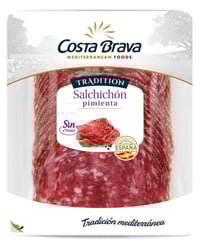 Salchichón extra a la pimienta Costa Brava finas lonchas 100 g