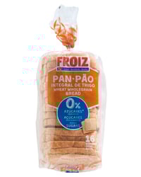Pan molde Froiz integral sin azúcares añadidos 16 rebanadas 460 g