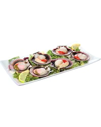 Vieira del Pacífico media concha 250 g