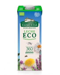 Leche Xanceda Eco semidesnatada 1 l