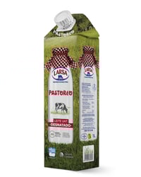 Leche Larsa desnatada brik 1 l