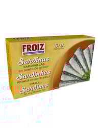 Sardina (sardinillas) Froiz en aceite girasol fácil apertura 6/9 57 g