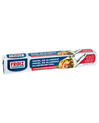 Papel aluminio Froiz reforzado 20 m