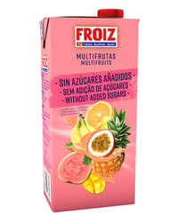 Bebida Froiz multifrutas sin azúcares añadidos brik 1 l