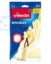 Guantes Vileda sensible tacto talla mediana