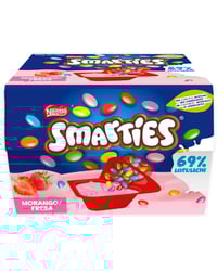 Yogur Dúo Smarties fresa 2x128 g