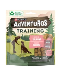 Snack perros Adventuros training salmón 115 g