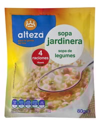 Sopa Alteza jardinera sobre 80g